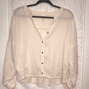 •Xhilaration• flowy buttoned down top.